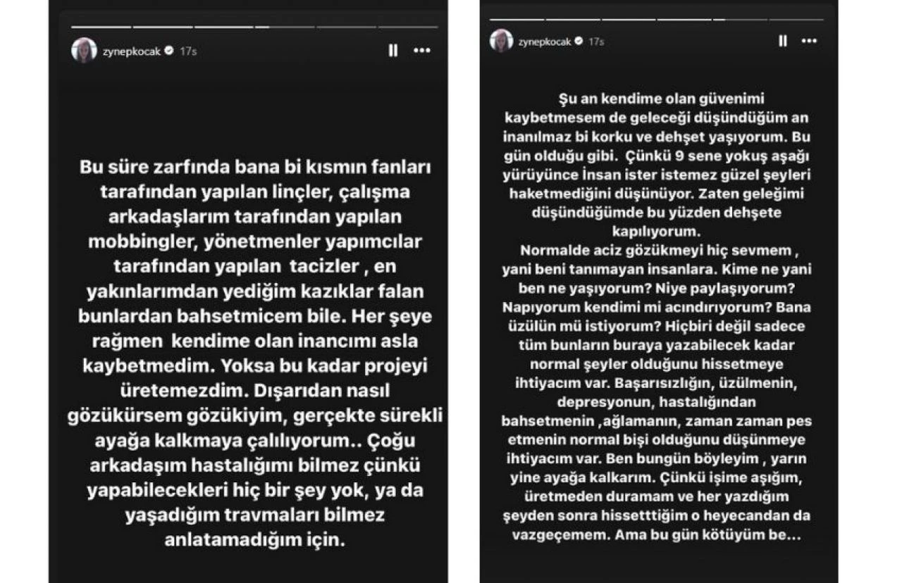 Oyuncu Zeynep Koçak hastalığını açıkladı: Tedavisi yok
