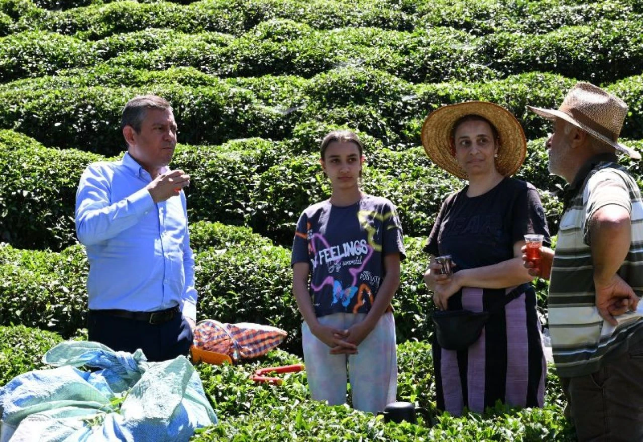 Özgür Özel yaş çay alımı fiyatının 2024 yılında 25 TL olmasını istedi