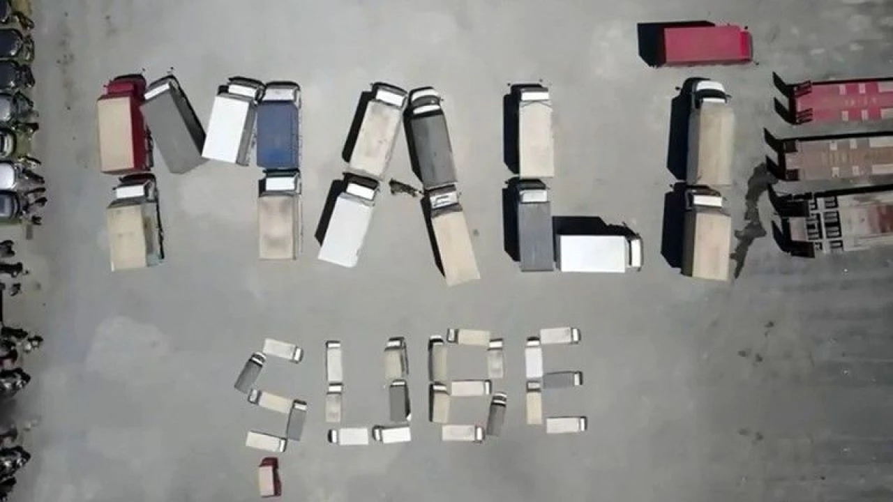 Piyasa değeri 720 milyon TL! 60 kamyon dolusu ele geçirildi - 2. Resim