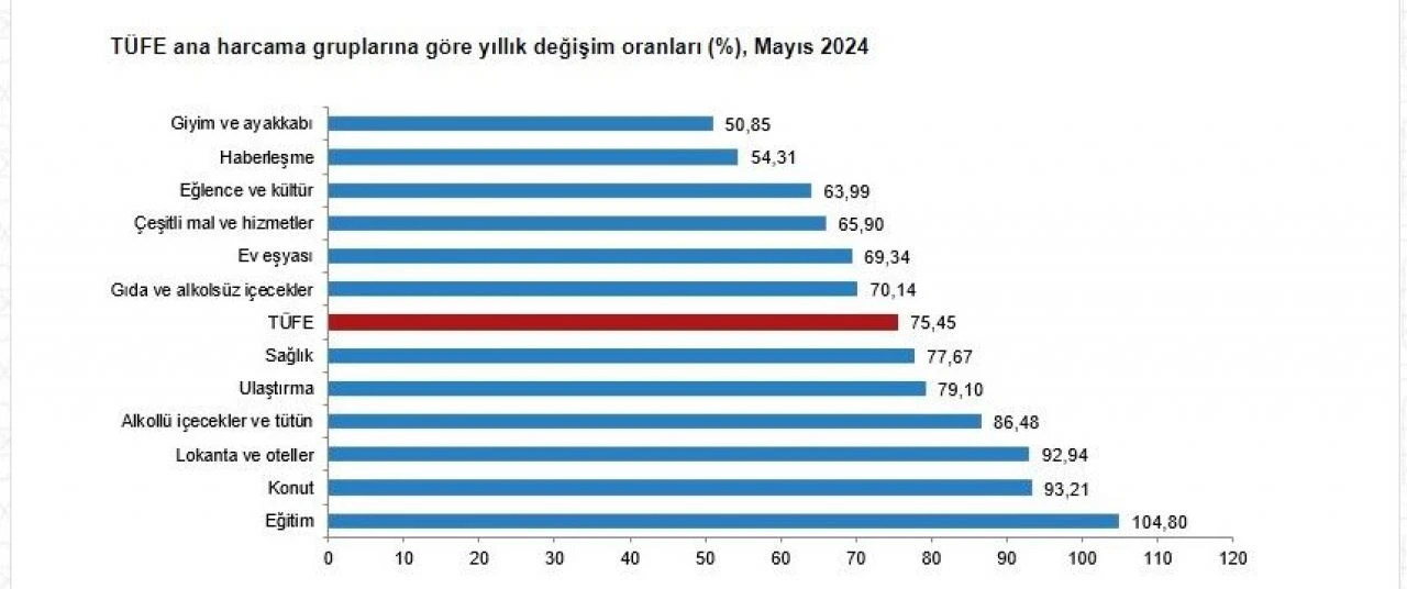 Son dakika! Mayıs ayı enflasyon rakamı belli oldu - 2. Resim
