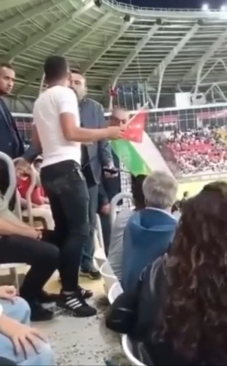 Erzincan'da Filistin bayrağına saygısızlık! Valilik inceleme başlattı