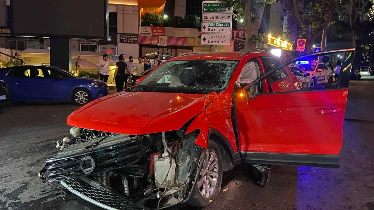 Ters yöne girdi, sokağı birbirine kattı: Yaralılar var!