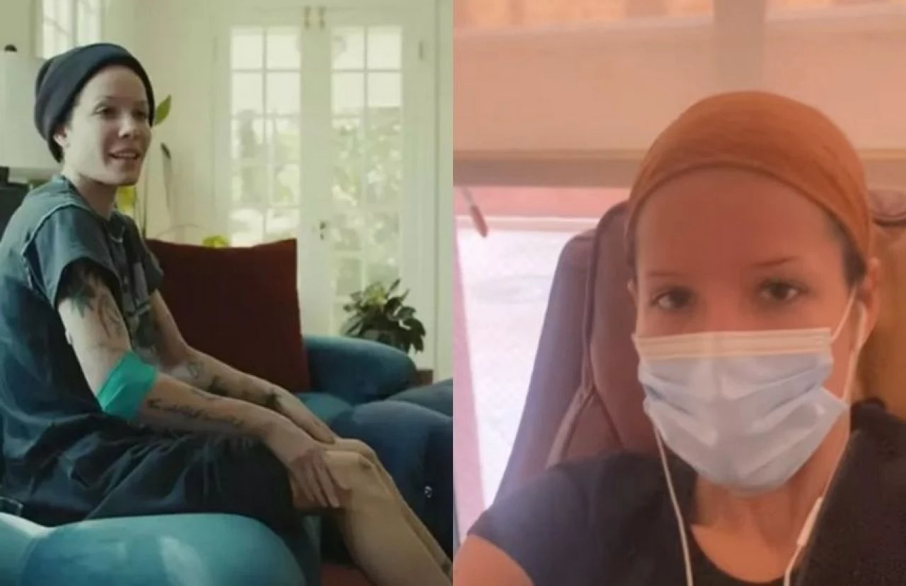 ABD'li şarkıcı Halsey'in sağlık durumu endişelendirdi! Üzücü haberi sosyal medyadan duyurdu - 1. Resim