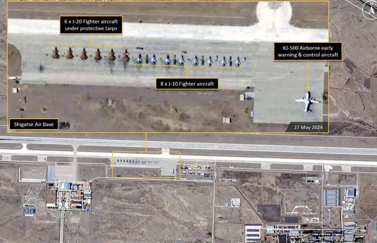 Gizli savaş uçağı sınıra gönderildi, S-400’leri aktif edebilirler: Çin-Hindistan gerilimi uydu görüntülerinde