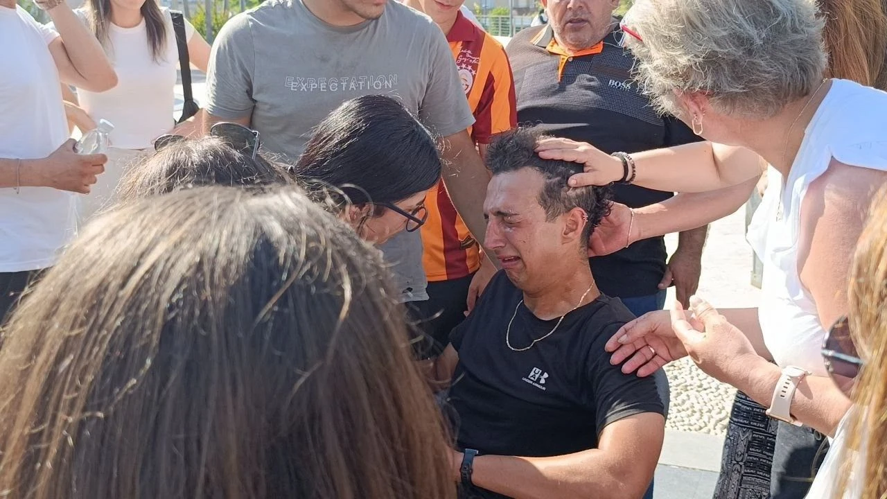 Yayaya çarpan motosikletli hüngür hüngür ağladı - 1. Resim
