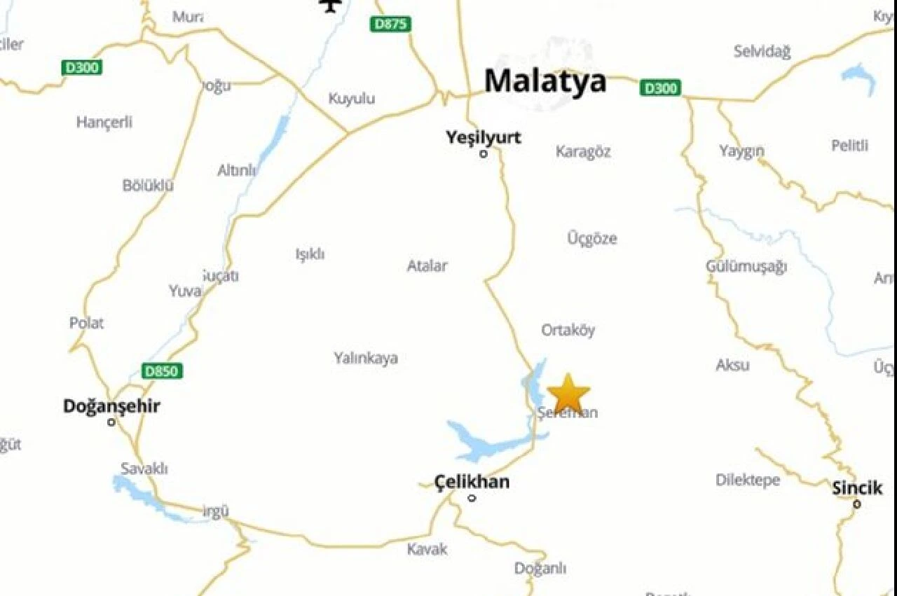 Adıyaman'da deprem oldu, Malatya'da de hissedildi - 1. Resim