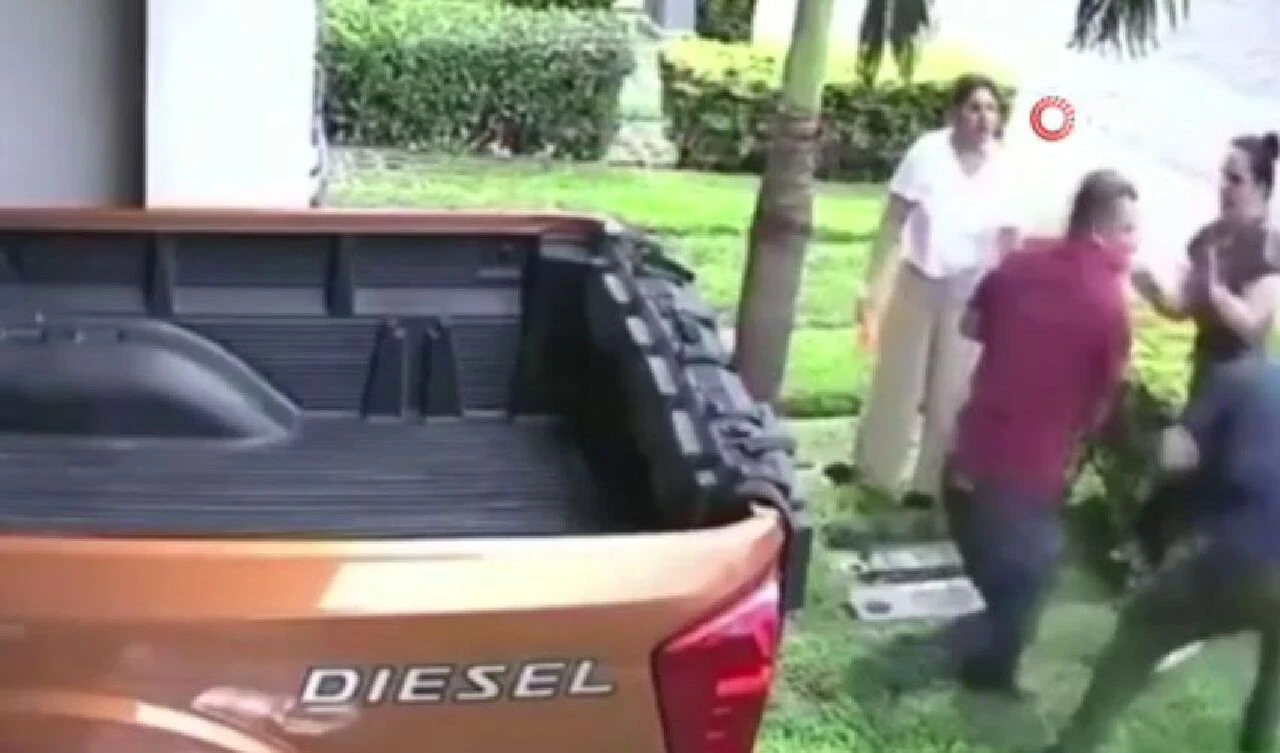 Cinayet anları kamerada: Komşusunu kurşun yağmuruna tuttu