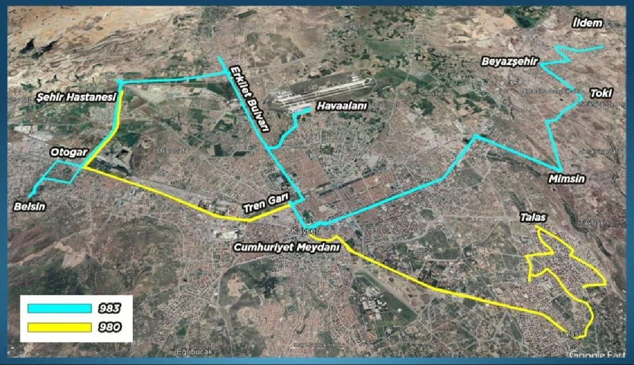 Kayseri’de ulaşım devrimi! 24 Saat kesintisiz devam edecek