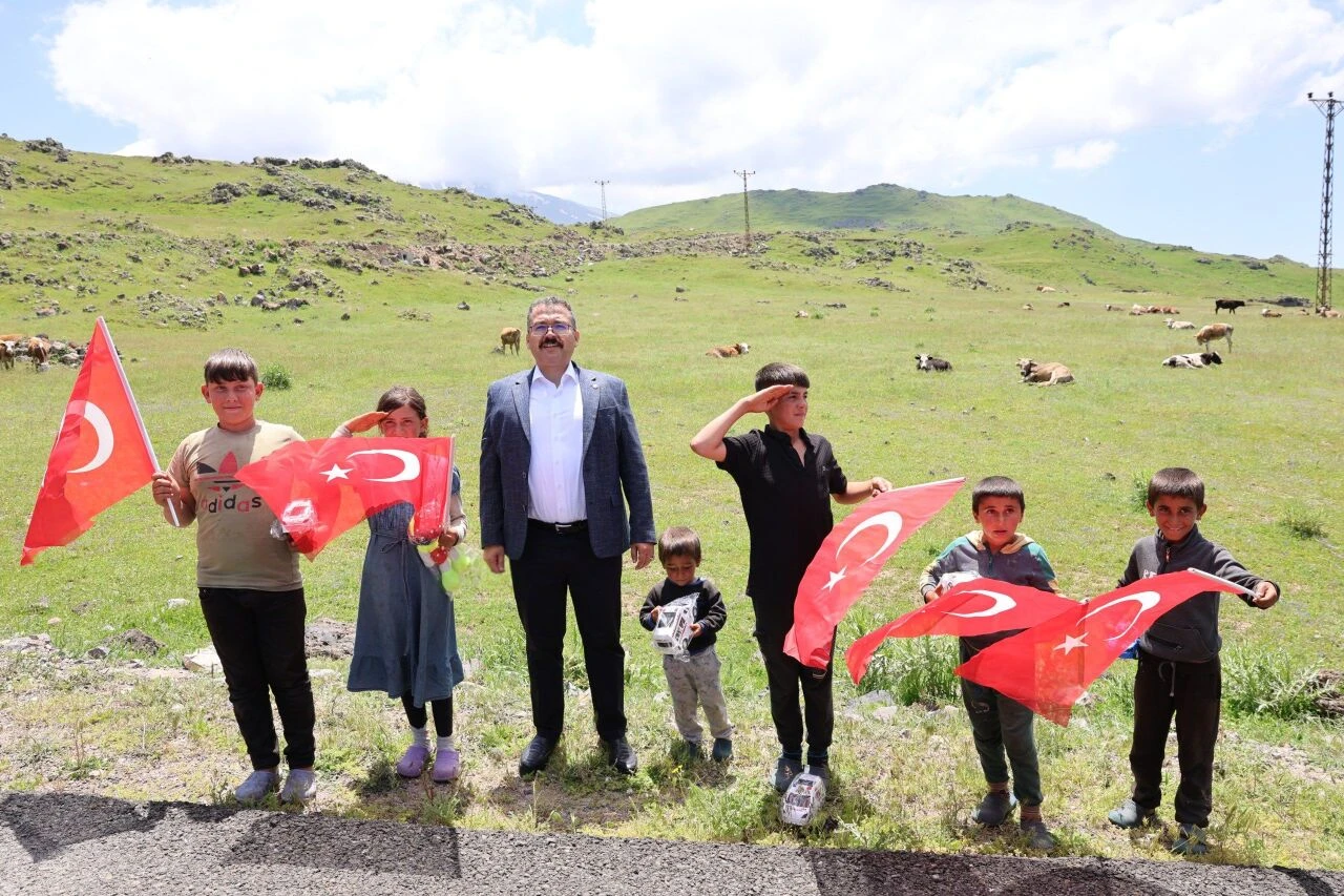 Terörden temizlenen Ağrı Dağı'nda keyifli anlar!