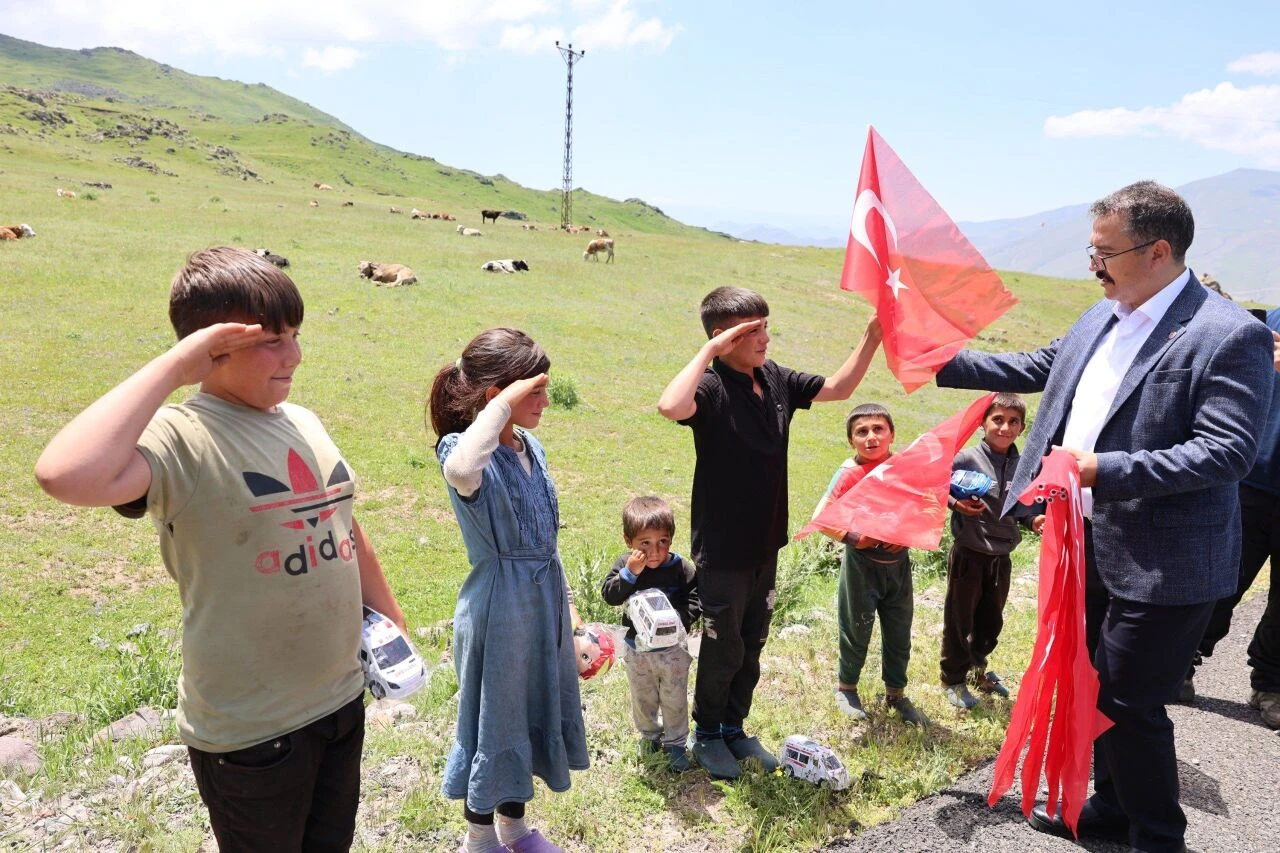 Terörden temizlenen Ağrı Dağı'nda keyifli anlar!