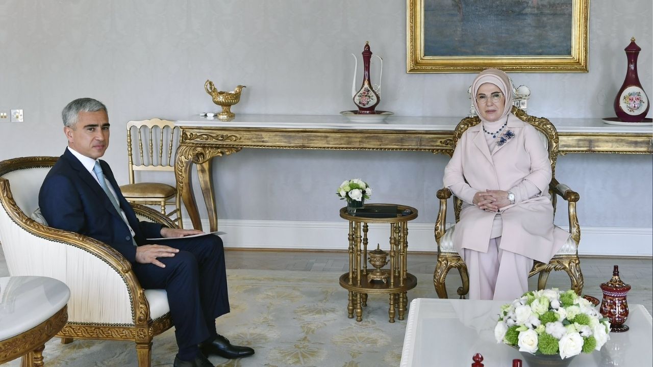 Emine Erdoğan, Alekberov ile görüştü: Azerbaycan’ın daima yanındayız