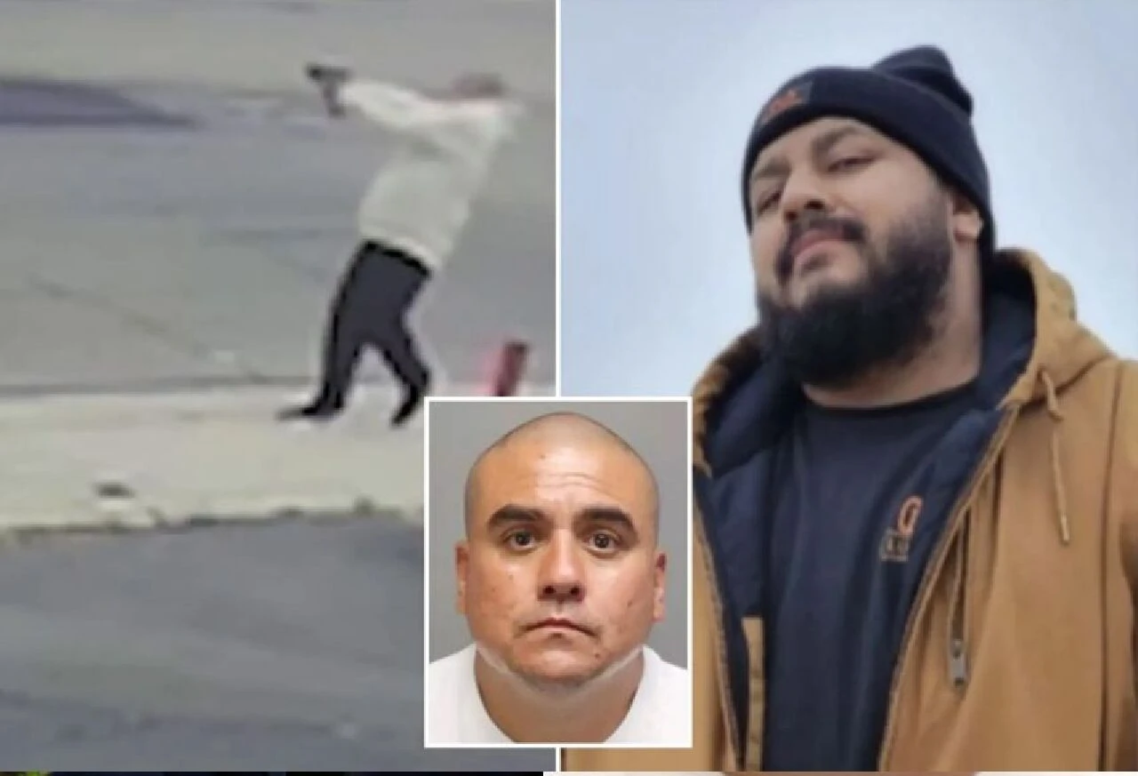 Korkunç video: Arabalara rastgele ateş edip, 4 çocuklu bir babayı öldürdü