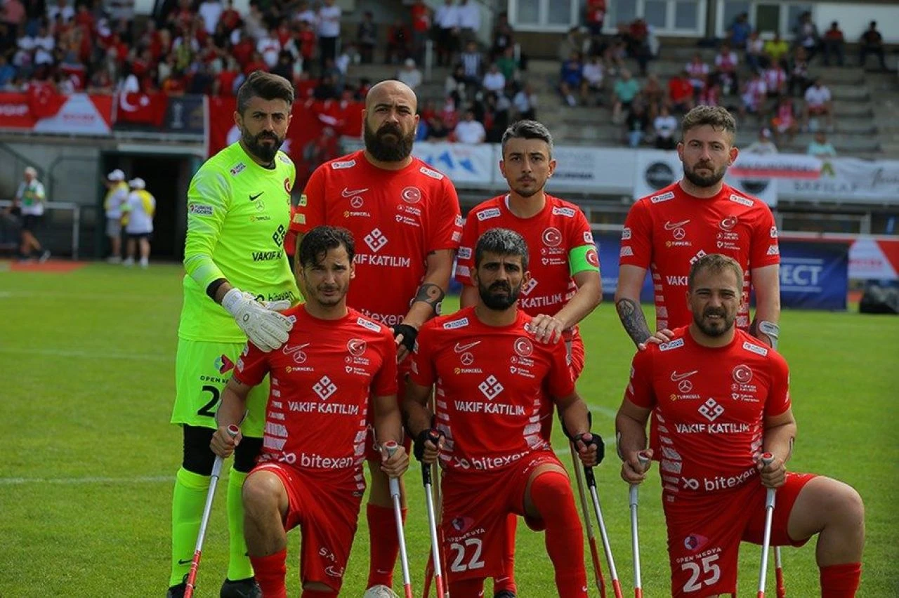 Ampute Milli Futbol Takımımız, üst üste 3. kez Avrupa Şampiyonu oldu - 1. Resim
