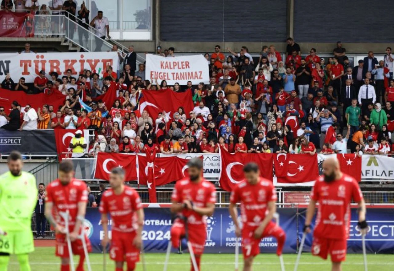 Ampute Milli Takım'dan gururlandıran başarı: Üst üste 3. kez Avrupa şampiyonu oldu