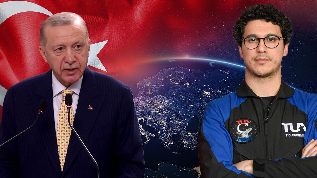 Erdoğan, tarihi uzay yolculuğu öncesi Tuva Cihangir&#039;e mesaj yolladı