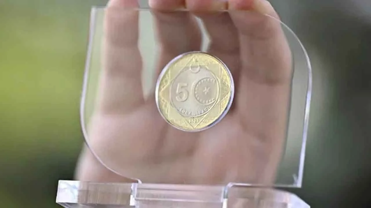 Madeni 5 TL tedavüle çıktı! Resmi Gazete'de yayımlandı - 1. Resim