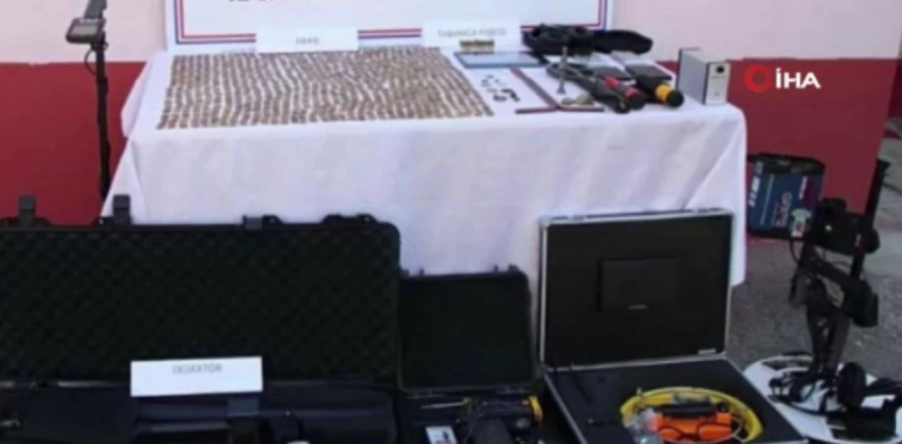 Jandarmadan dev operasyon! Tarihi eser kaçakçılarına darbe