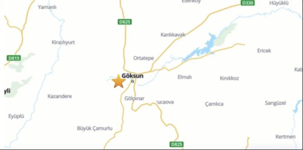 Kahramanmaraş'ta deprem! Sabah saati sarsıntıyla uyandılar - 1. Resim