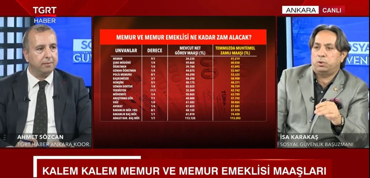 SGK Uzmanından memurları üzecek kulis bilgisi! İşte  emekli ve memur için yeni maaş hesabı