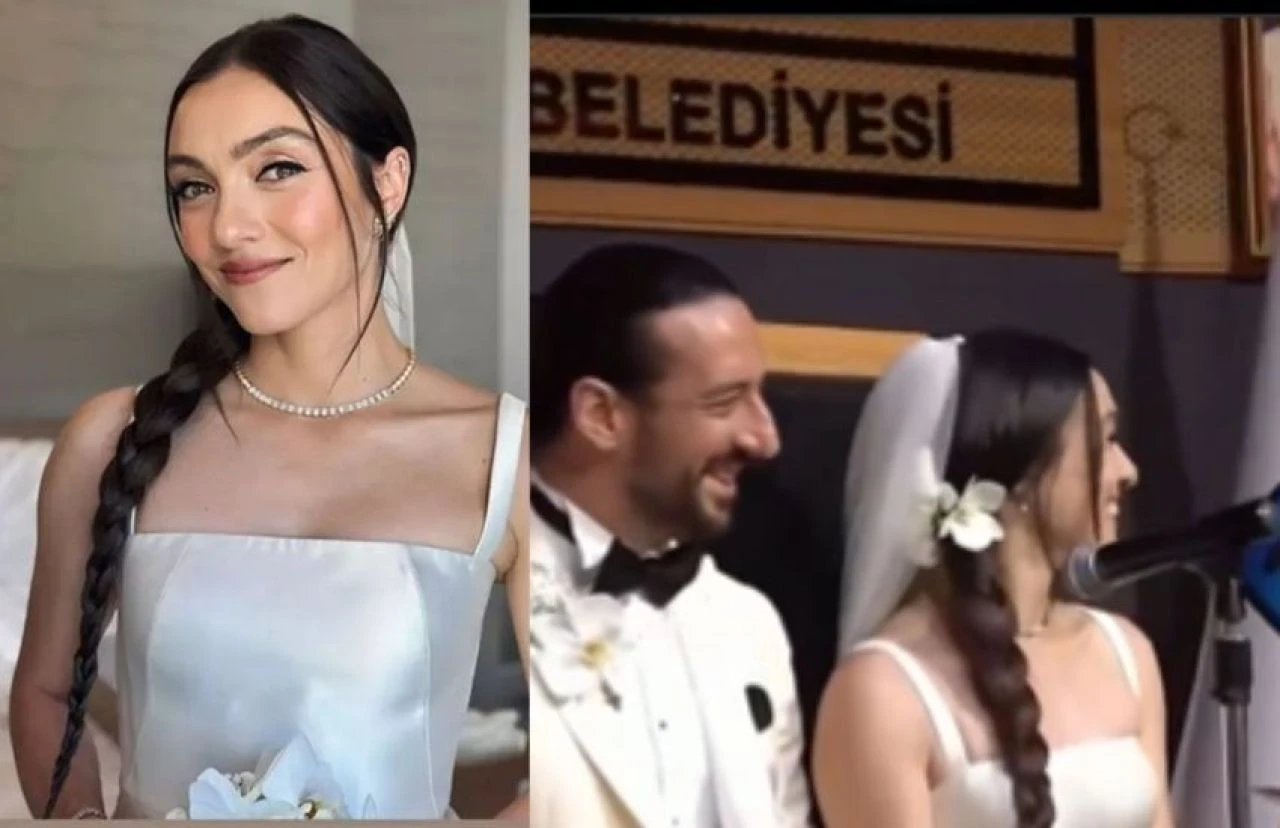 Merve Dizdar heyecanının kurbanı oldu! Nikahında soyadını unuttu