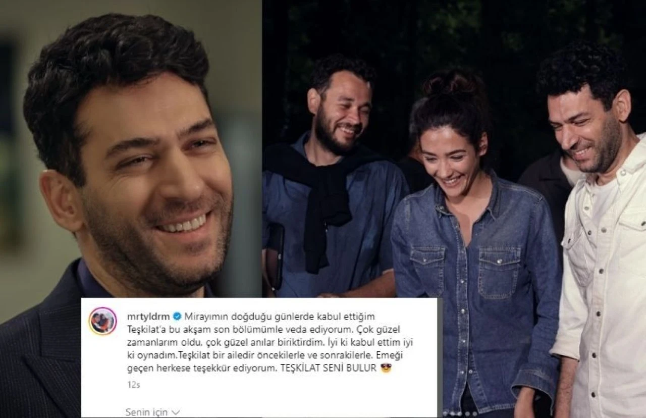 Murat Yıldırım'dan Teşkilat'a duygusal veda - 1. Resim