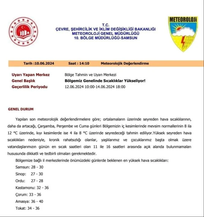 Samsun'da ormanlık alanlara girişler yasaklandı! Mola vermeye, pikniğe izin yok - 1. Resim