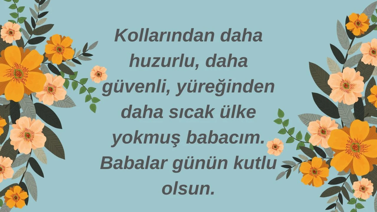 16 Haziran Pazar günü kutlanacak Babalar günü için özel sözler ve en yeni hediye fikirleri
