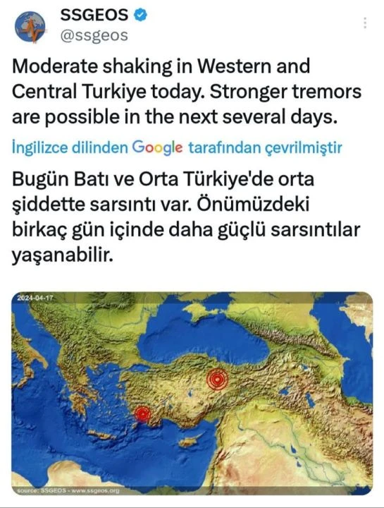 6 Şubat'ı bilmişti.. Deprem kahininden korkutan uyarı: 2 kenti işaret etti
