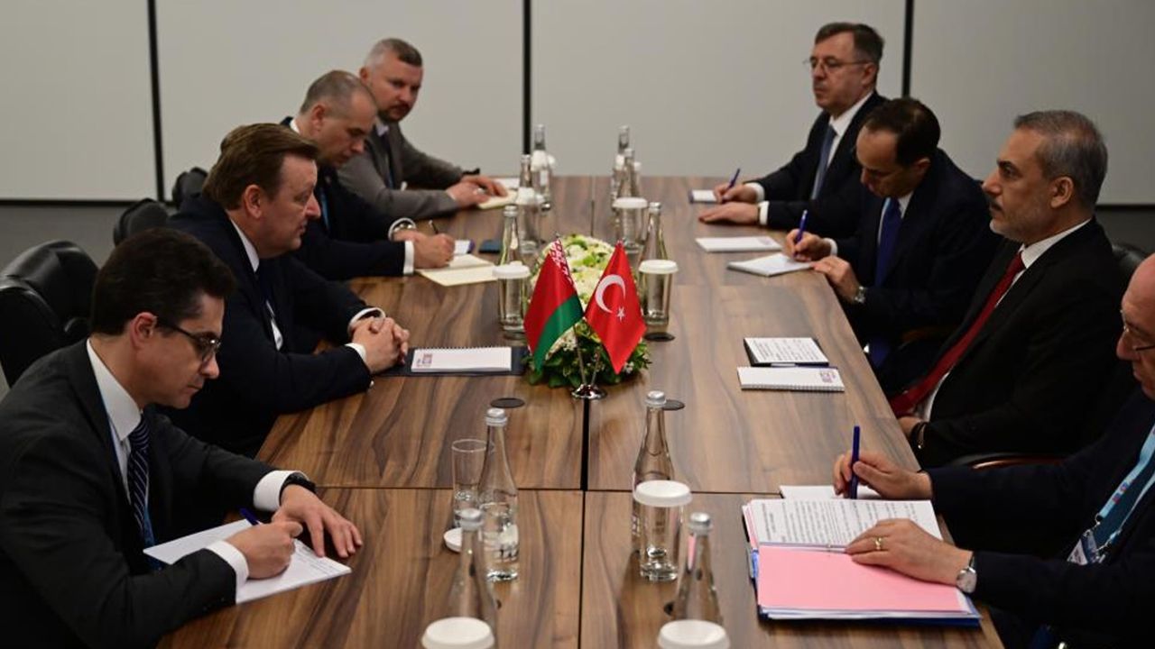 Bakan Fidan, Belarus, Etiyopyalı ve Kazak mevkidaşlarıyla görüştü