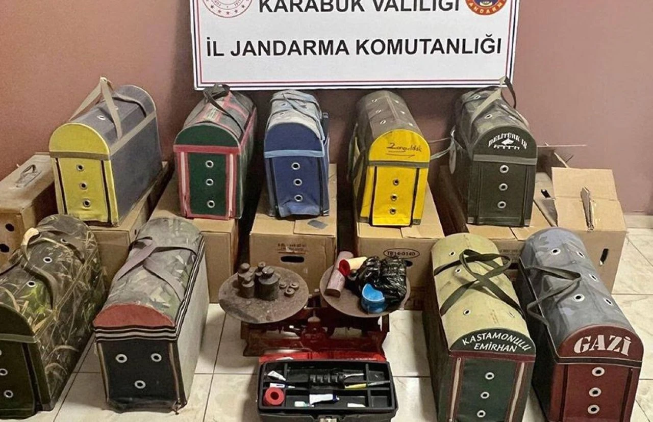 Karabük’te horoz dövüşü operasyonu - 1. Resim