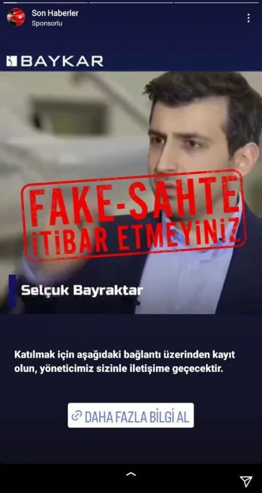 Selçuk Bayraktar’dan dolandırıcılık uyarısı! ‘Dikkatli olun’