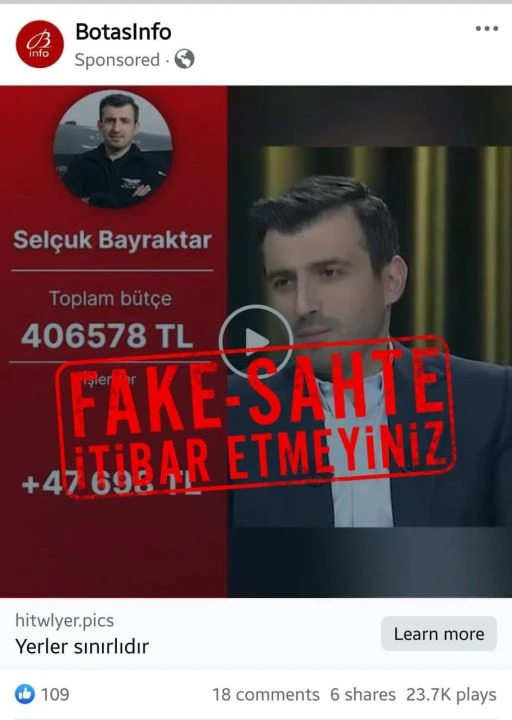 Selçuk Bayraktar’dan <a href=