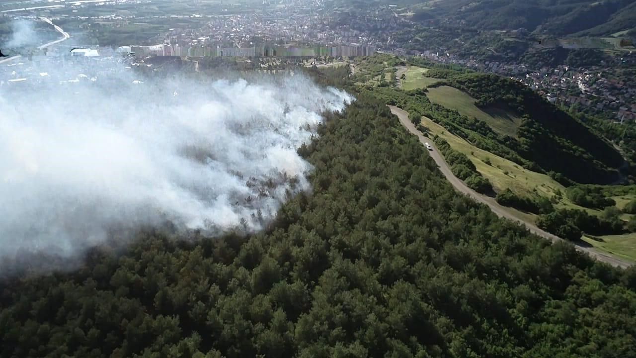 Tokat&#039;ta orman yangınları başladı, valilik yasak kararını duyurdu