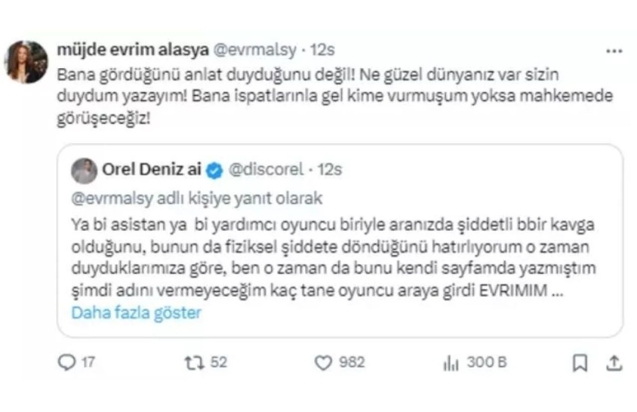 Evrim Alasya, 'Oyuncu tokatladı' iddialarına sert çıktı! İlk kez bu kadar sinirlendi