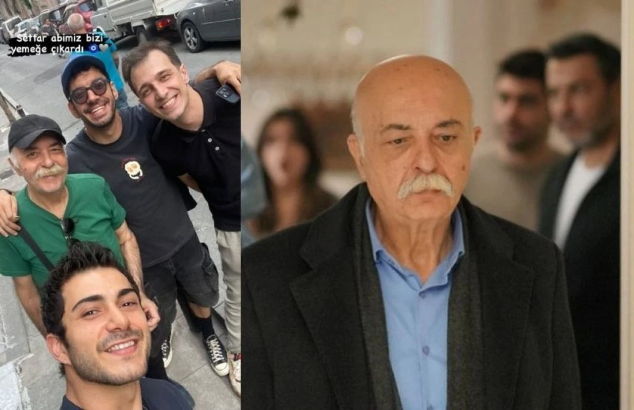 Settar Tanrıöğen aylar sonra Kızılcık Şerbeti ekibiyle buluştu