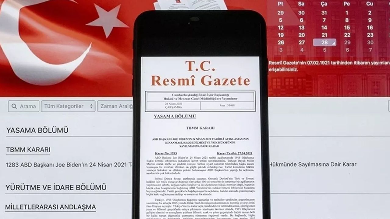 Vergi usul Kanunu&#039;nda değişiklik Resmi Gazete&#039;de yayımlandı