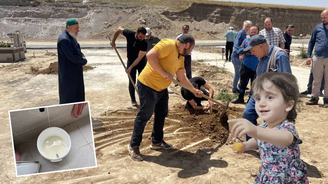 Bu acıya yürek dayanmaz! Süt kovasına düşen minik Lemis'ten kahreden haber