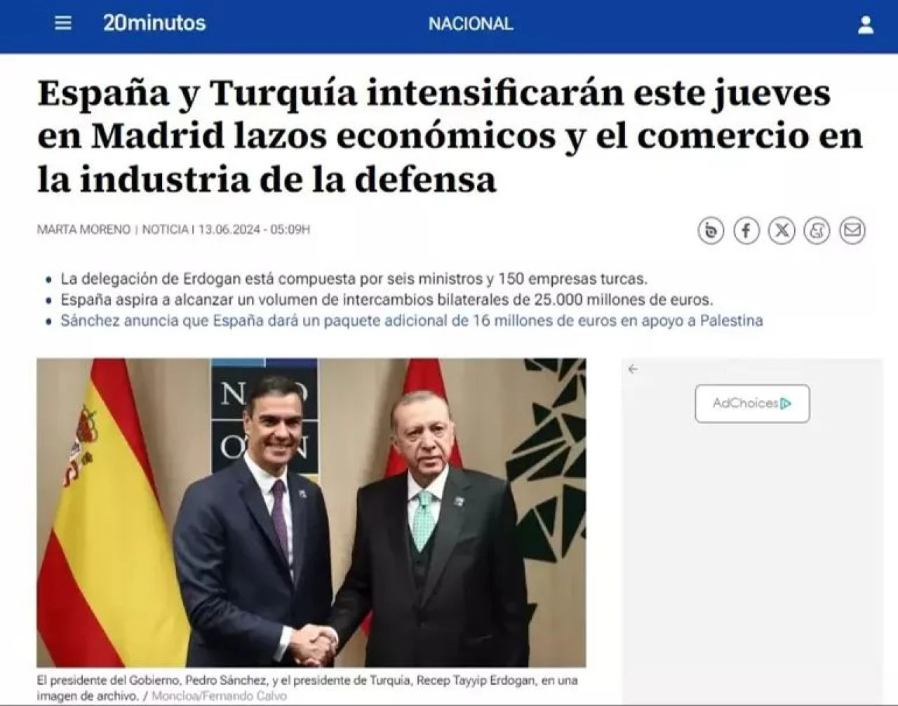 Cumhurbaşkanı Erdoğan'ın İspanya ziyareti İspanyol medyasında: Türkiye stratejik bir aktör