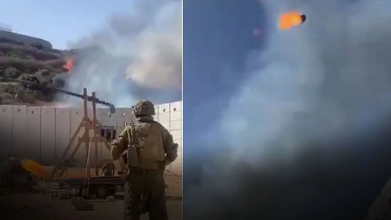 Hizbullah intikam sözü verdi, İsrail mancınıkla ateş topu fırlattı - 1. Resim