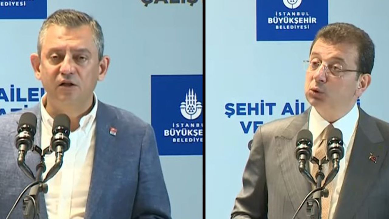 Özel ve İmamoğlu, İBB Gaziler Çalıştayı&#039;na katıldı