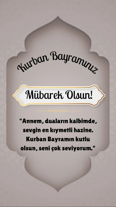 Sıcak bir kucaklama gibi! Annenize gönderebileceğiniz en anlamlı Kurban Bayramı mesajları - 7. Resim