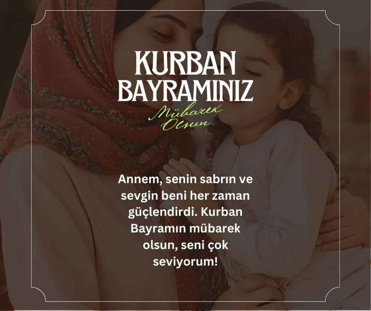 Sıcak bir kucaklama gibi! Annenize gönderebileceğiniz en anlamlı Kurban Bayramı mesajları - 6. Resim