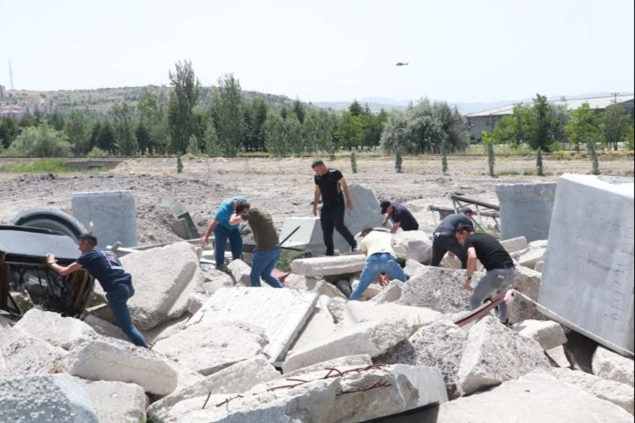 İnsani Yardım Tatbikatı-2024 sona erdi! 7.1 büyüklüğünde deprem canlandırıldı