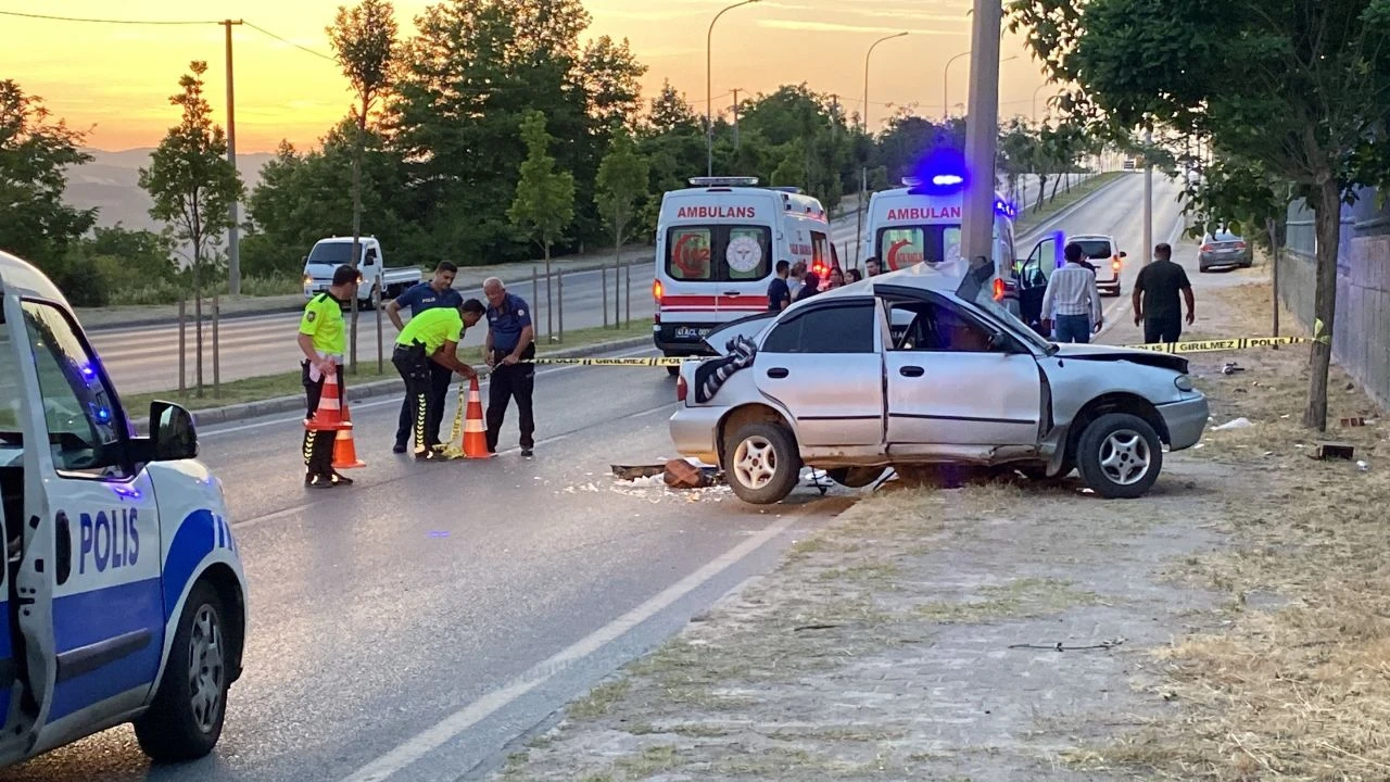Kocaeli'de korkunç kaza! İşte kazanın şiddetini ortaya koyan görüntü - 1. Resim