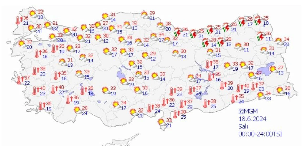 Kurban Bayramı havası belli oldu! Meteoroloji 14 Haziran il il hava durumunu açıkladı