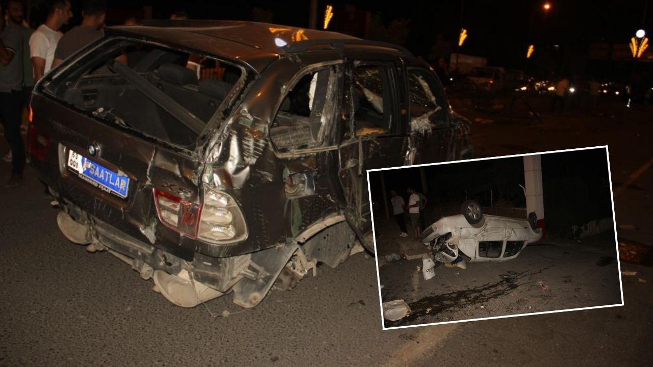 Şanlıurfa’da 4 araçlı zincirleme kaza: Çok sayıda yaralı var!