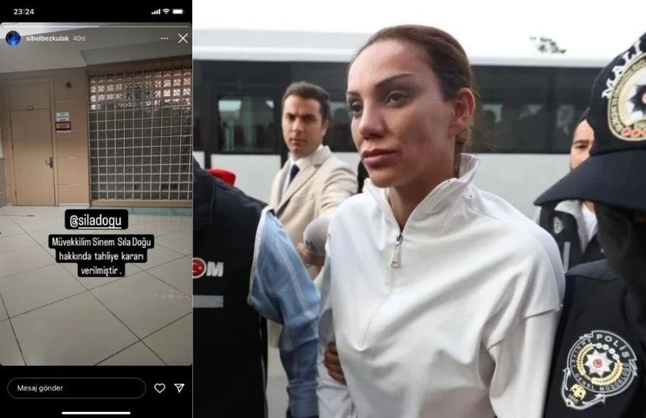 Tahliye olan Sıla Doğu 'Dilan' diye haykırdı! - 1. Resim