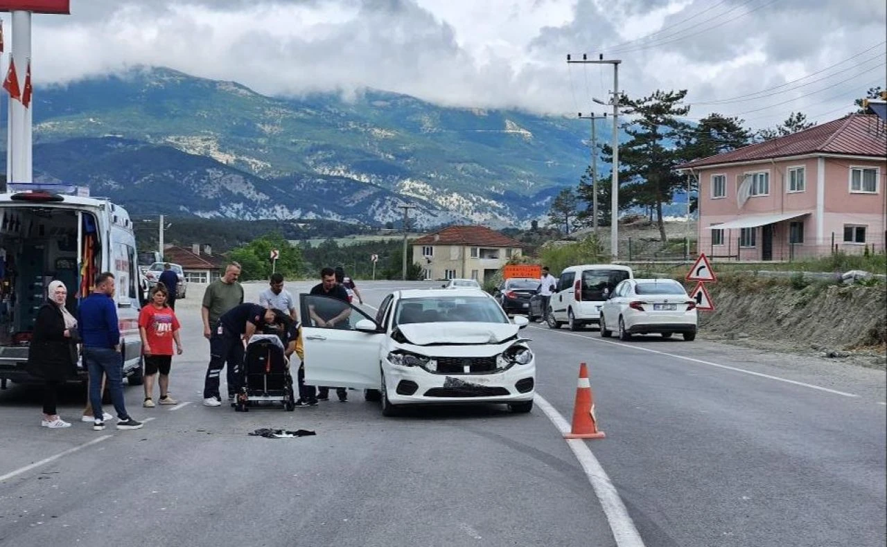 Bolu'da korkunç kaza! Facianın eşiğinden dönüldü 