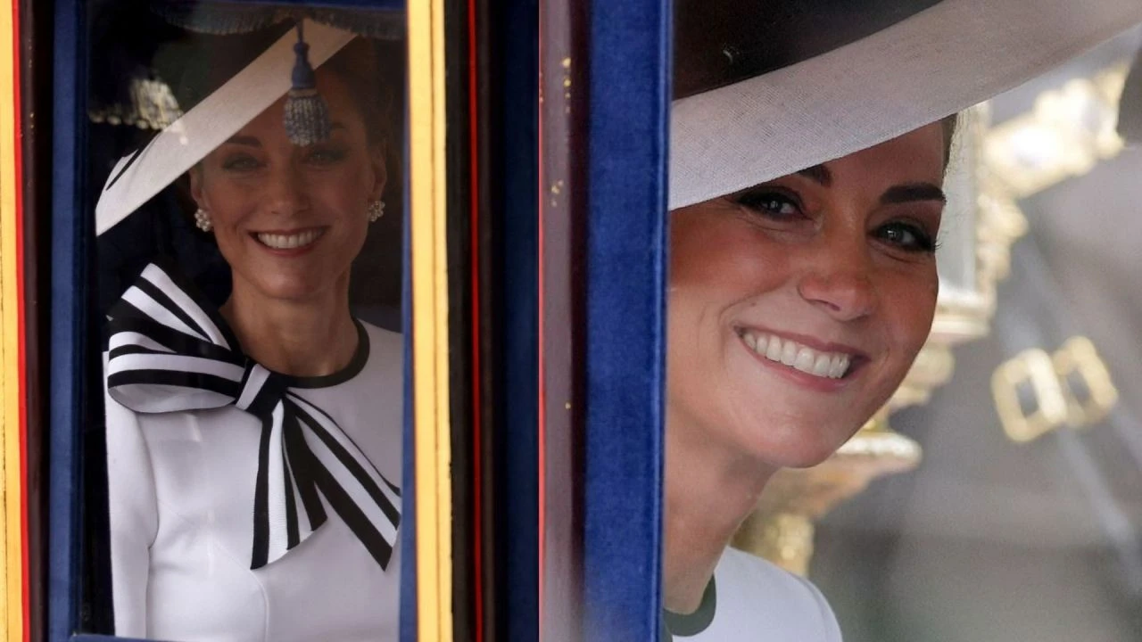 Yüzlerce kişi prenses Kate Middleton'u görmek için toplandı! Kral Charles'i unuttular