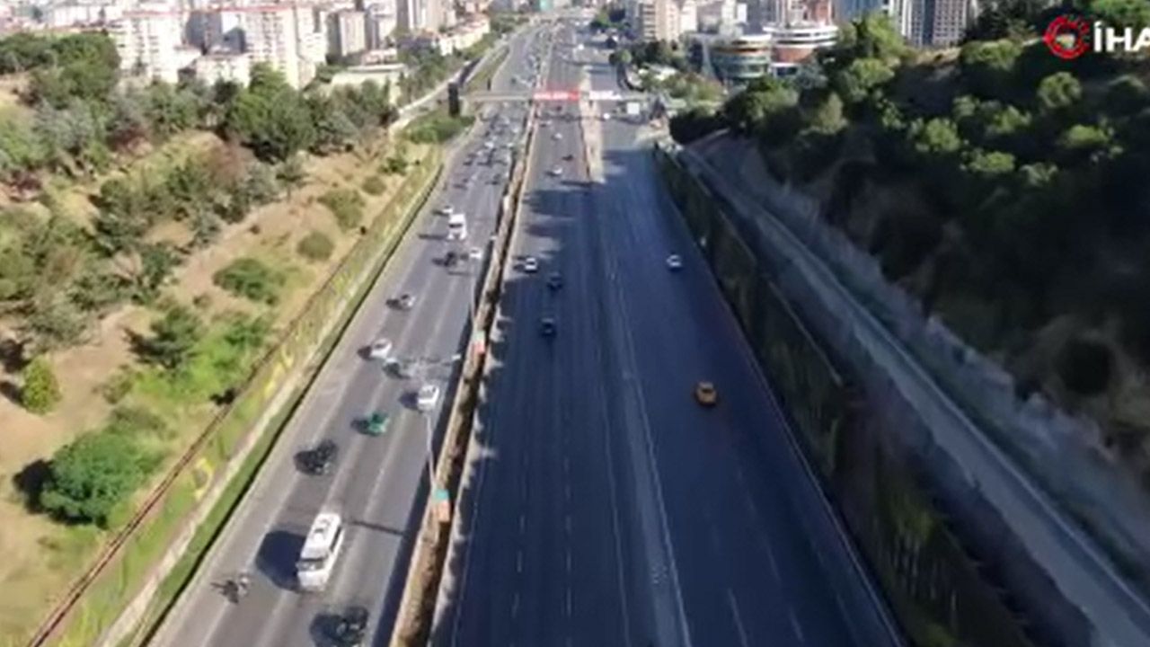 İstanbul'da bayramın 1. günü yollar bomboş kaldı - Gündem